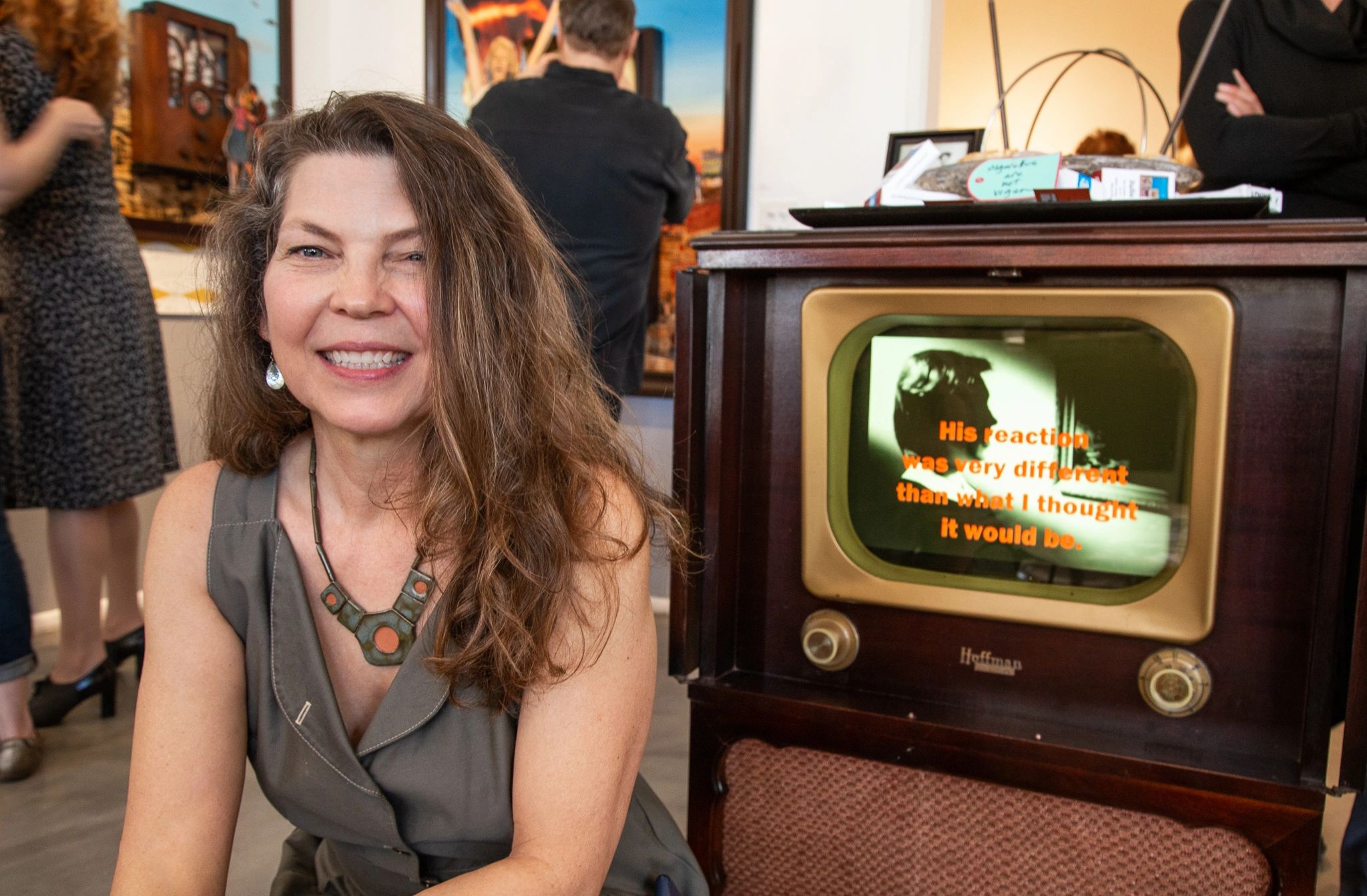 The most common question at my solo show was...