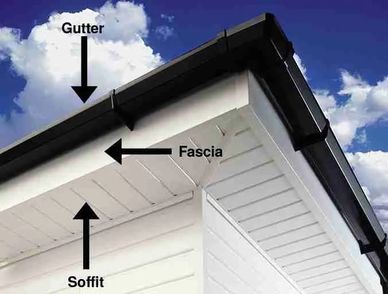 Fascia and Soffit repair and replacement with Cabin Creek Gutters, LLC