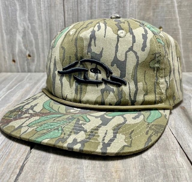 Old Rope Hat Mossy Oak Greenleaf w/ 3D AF Waterfowl Logo