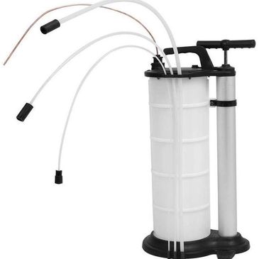 oil extraction fluid lube transfer hand pump white and black oilsbuddy 9 litters 
