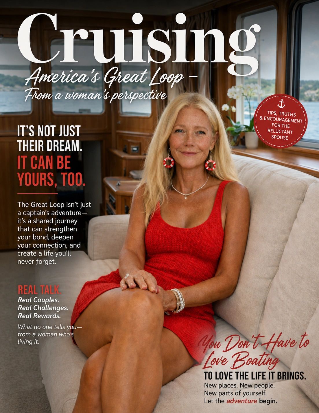 Her perspective about cruising America's Great Loop - what every woman needs to know.