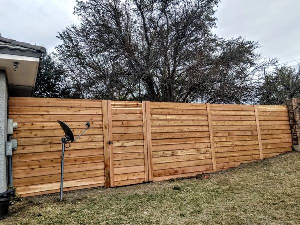  Horizontal Custom Fence Highland Park Tx 