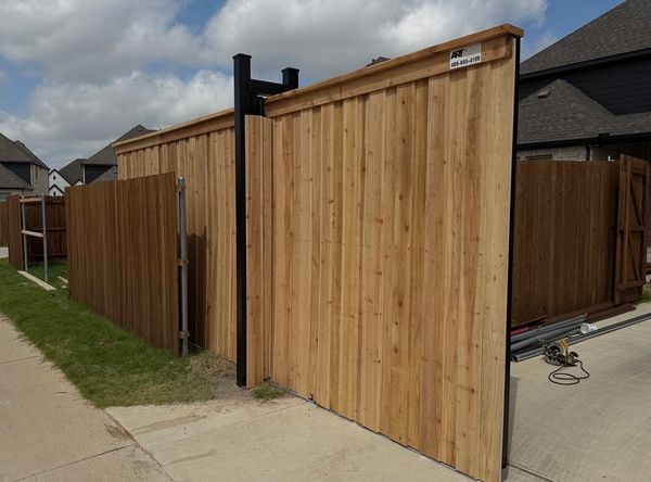          Premium Cedar Driveway Gate – Built to Last