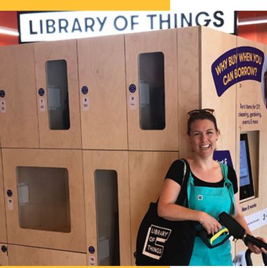 A library of things, why buy when. you can borrow