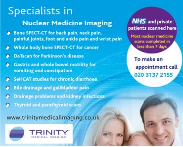 Trinity, specialists in nuclear medicine imaging.