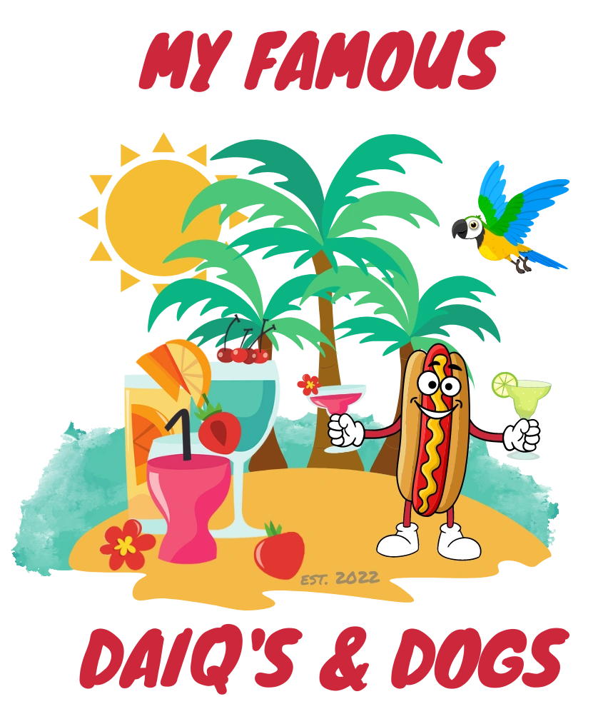My Famous Daiq's To Go Drinks and Beverages, Margaritas, Daiquiris