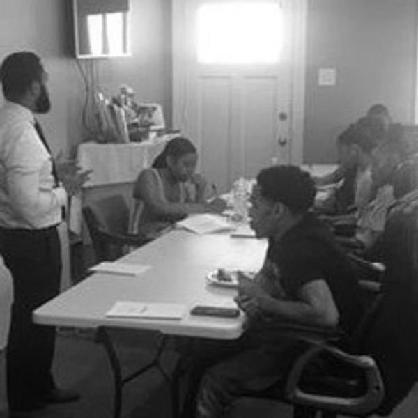 Kids at a financial literacy course 