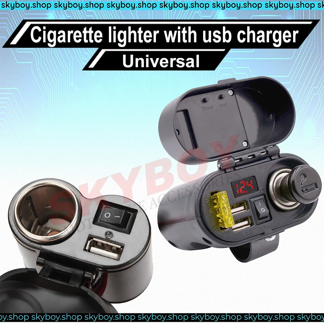 Waterproof 12v cigarette on sale lighter socket