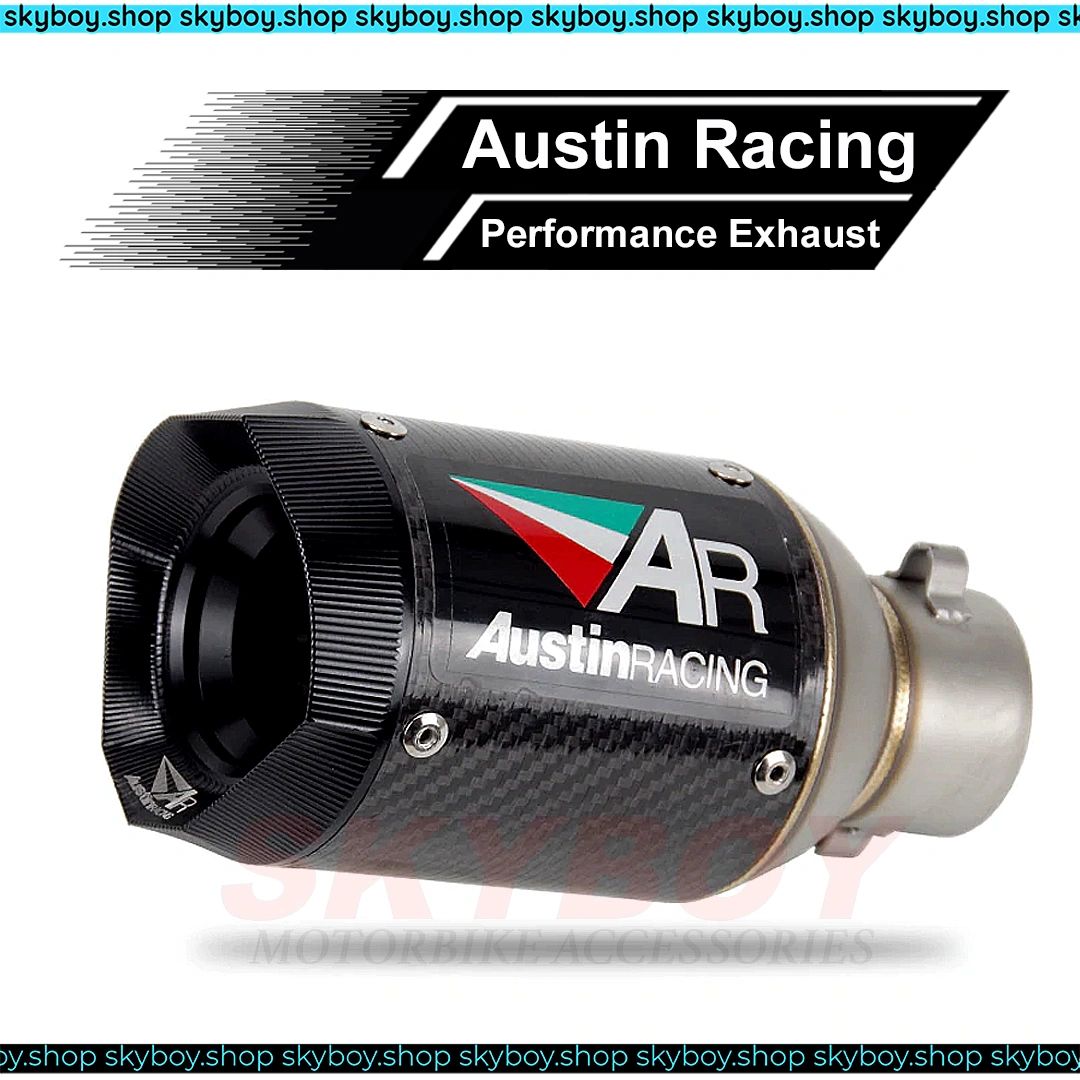 AUSTIN RACING MOTORCYCLE EXHAUST MUFFLER (REPLICA)