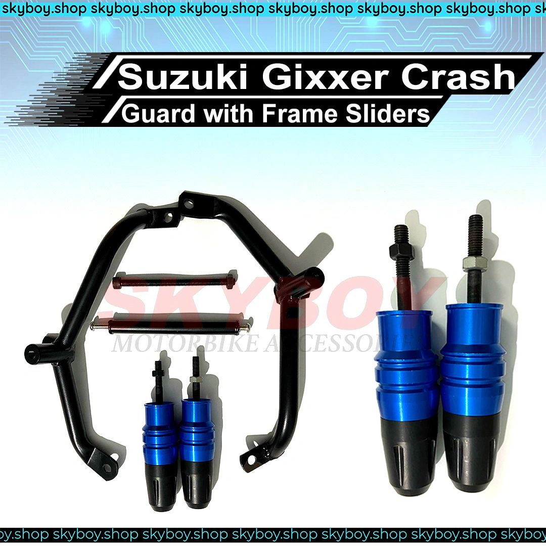 Suzuki Gixxer Crash Guard with Frame Sliders