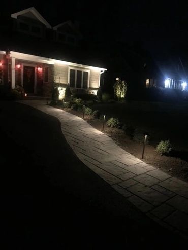 garden lighting by Irrigation Systems of NJ