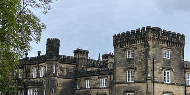 Thrybergh Hall, Rotherham, where the  English leg of the transatlantic celebrations took place, now 