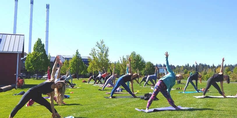 Free Outdoor Yoga Event at Free Spirit