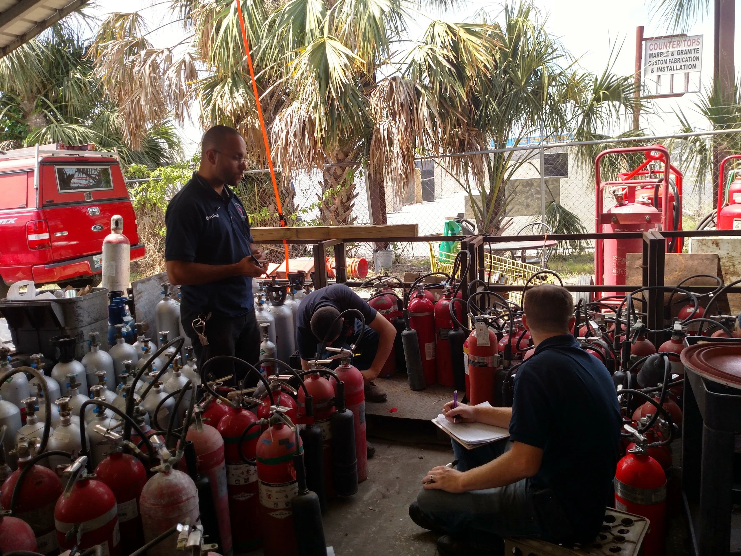 Fire Extinguisher Service