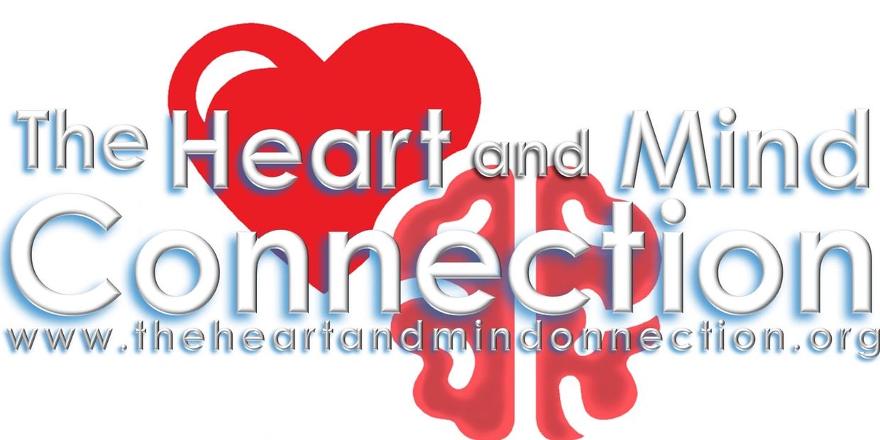 Logo for the heart and mind connection, mental health non-profit