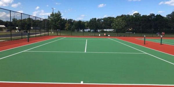 tennis court resurfacing in Dayton Ohio