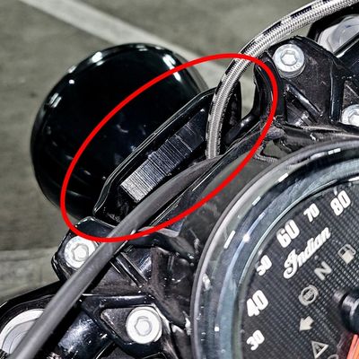 Secret Compartment for Indian Scout and Scout Sixty Motorcycles. Indian Scout Accessory.