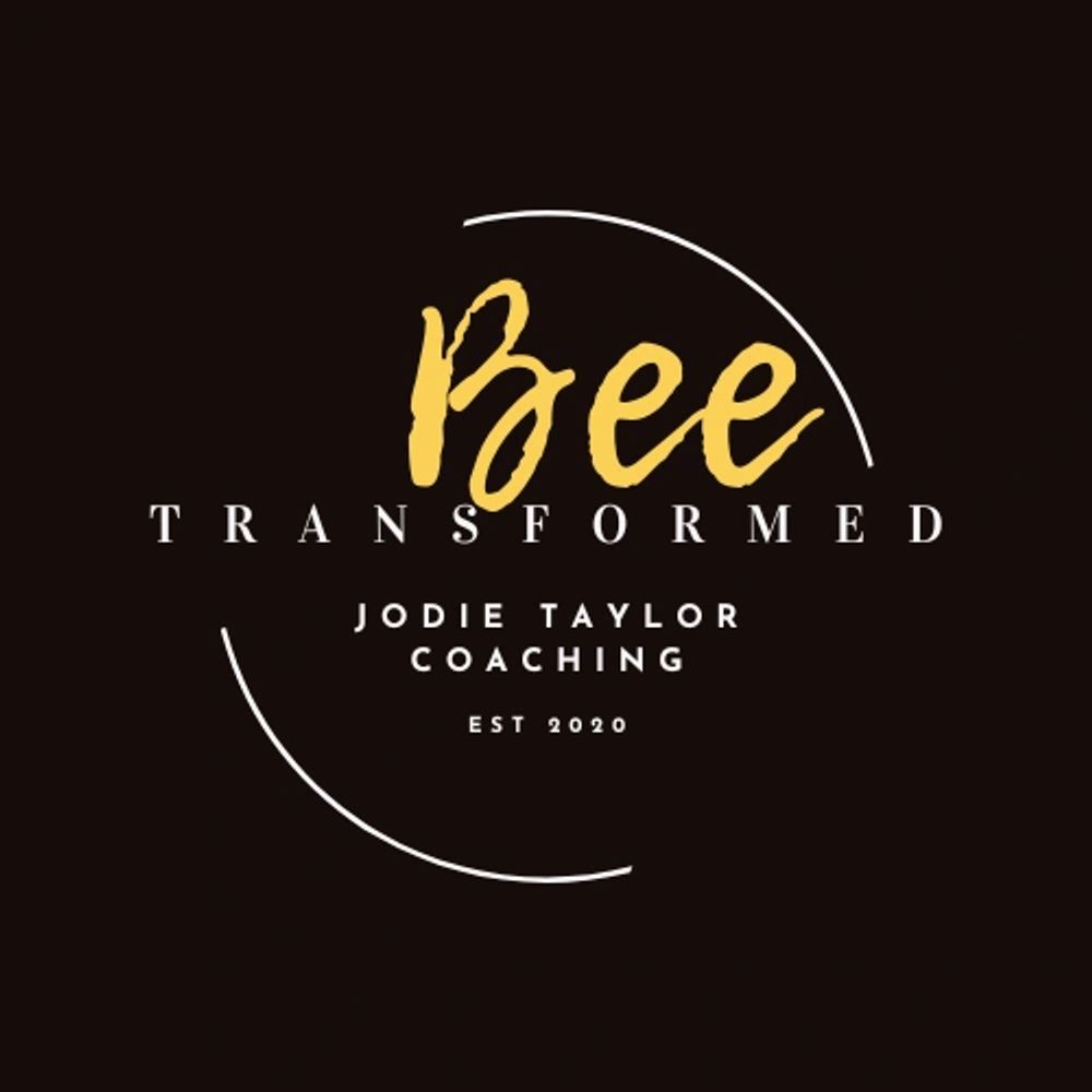 Logo for Bee Transformed coaching by Jodie Taylor, established 2020.