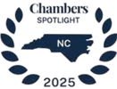 CHAMBERS SPOTLIGHT ON JAMES DENOBRIGA LONG  LAW FIRM construction and MEDIATORS IN CHARLOTTE, NC