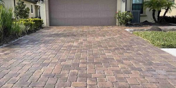 Paver sealing, pavers