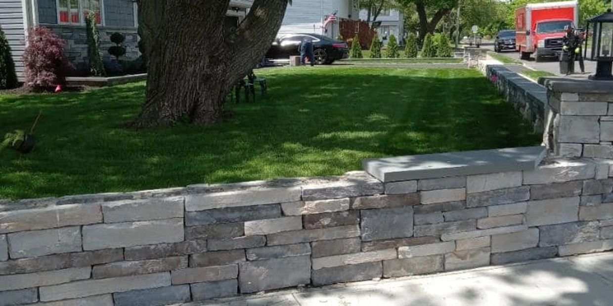 Paver Wall