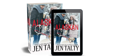 Book cover for "Alaskan Christmas" by Jen Talty.