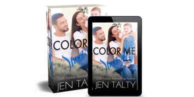Book cover for "Color Me Yours" by Jen Talty.
