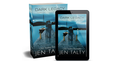 Cover of the book "Dark Legacy" by Jen Talty.