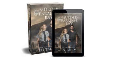 Book and eBook cover of 'Murder in Paradise Bay' by Jen Talty.