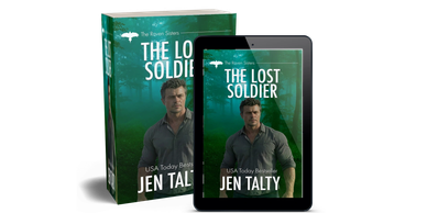 Book cover of 'The Lost Soldier' by Jen Talty.