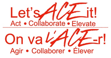 Let's ACE it!

Act
Collaborate 
Elevate