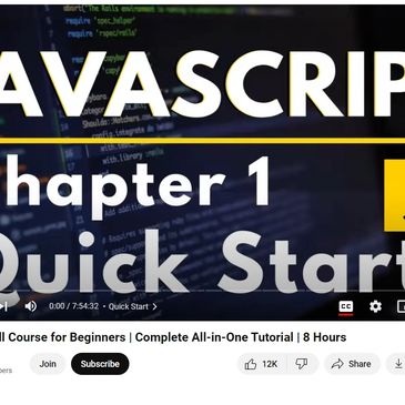 video lecture on javascript