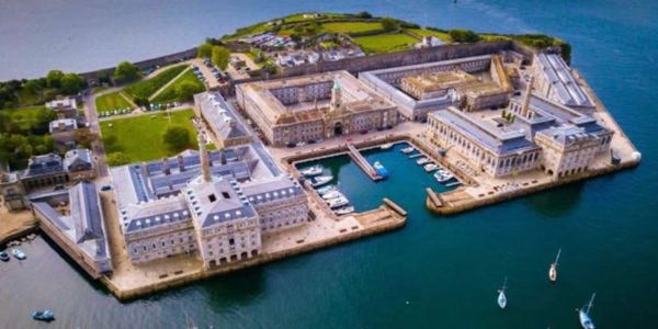 Royal William Yard Aerial View
