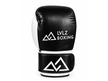 Black and white LVLZ Boxing glove.