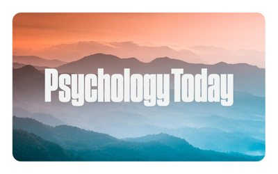 Psychology Today logo over a serene mountain landscape at sunrise.