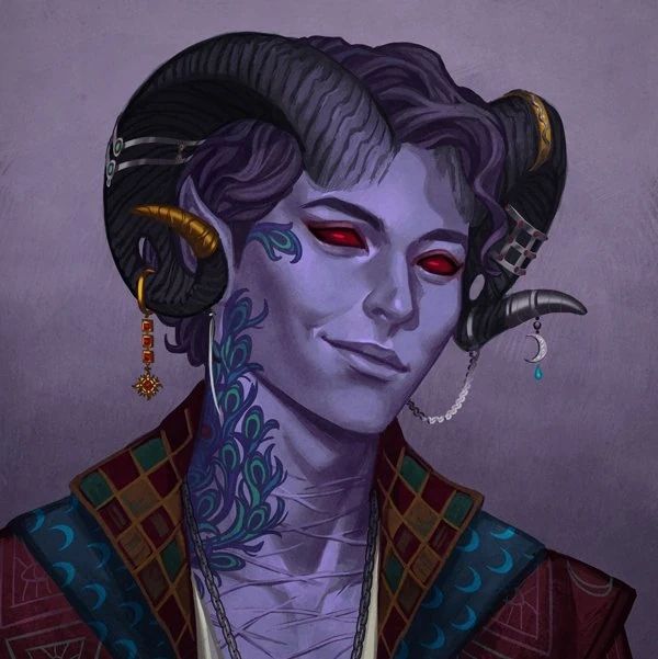 Art of Mollymauk for Critical Role by Ari Orner Art of Mollymauk for Critical Role by Ari Orner