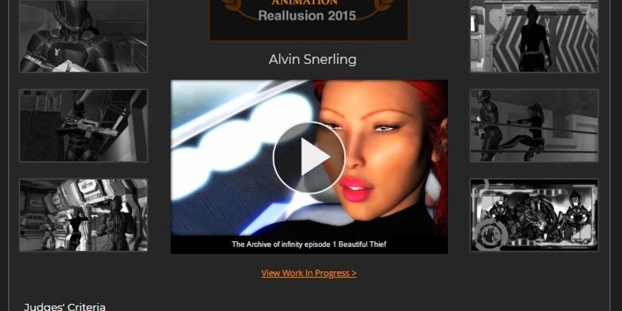 Reallusion iClone 2015 Game Character Animation Contest