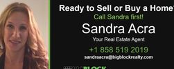 Real estate agent Sandra Acra offers help to buy or sell homes.
