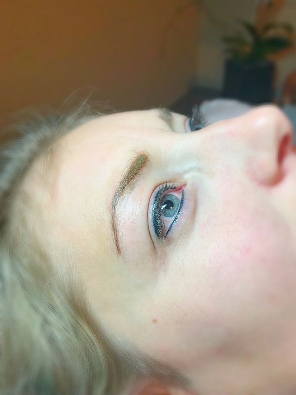 eyebrow and eyeliner tattoo by jennifer bassi