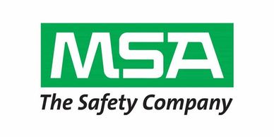 Logo of MSA, The Safety Company, with green and white colors.