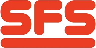 Bold red SFS logo with an underline.