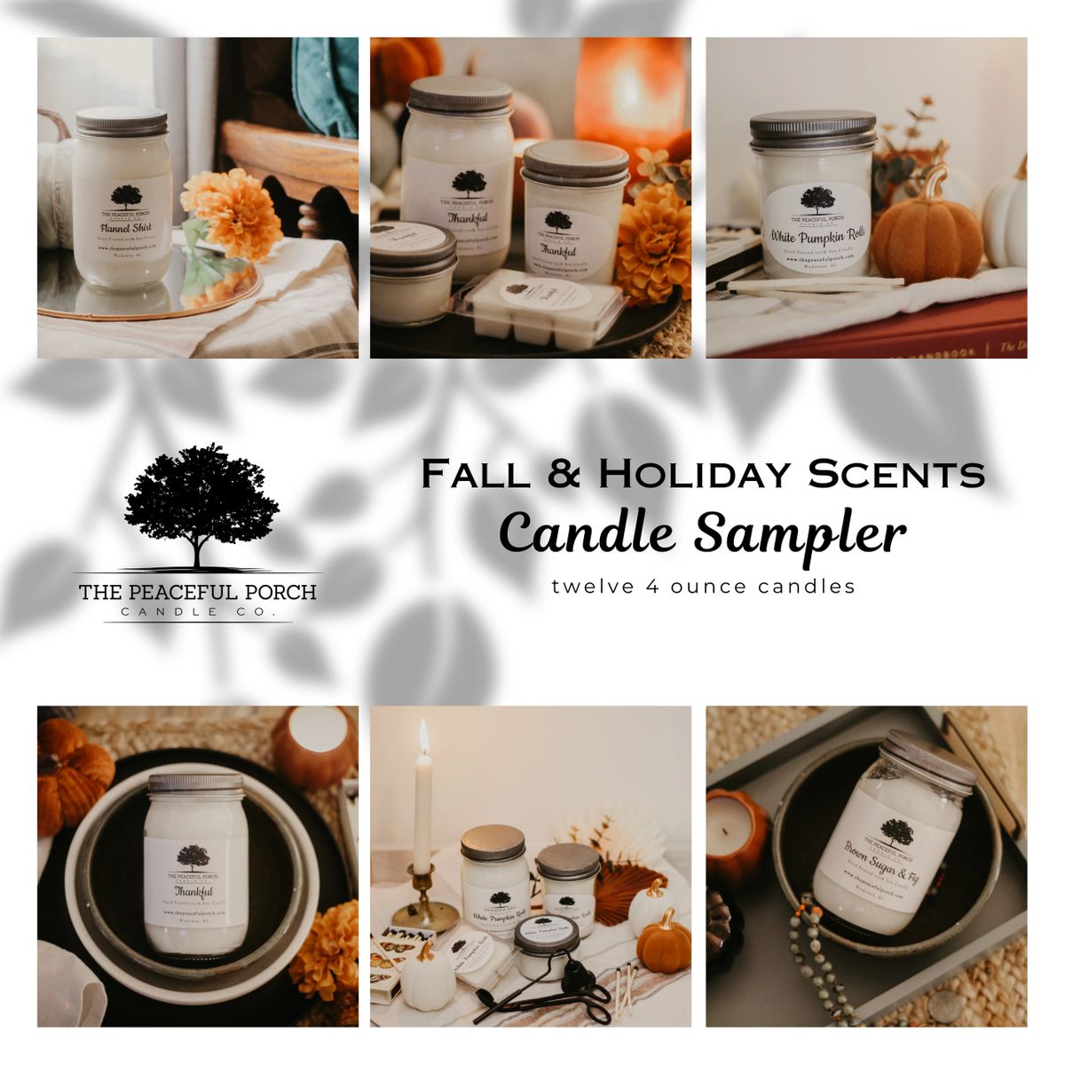 Fall/Holiday Candle Sampler