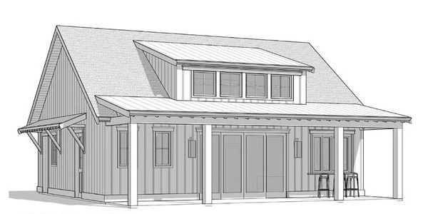 Rough mockup of an ADU
