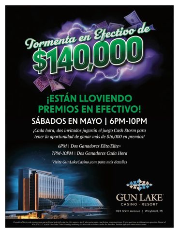 GUN LAKE CASINO CONTINUES MAJOR WINS AND EXCLUSIVE WEST COAST EXPERIENCE IN MICHIGAN!