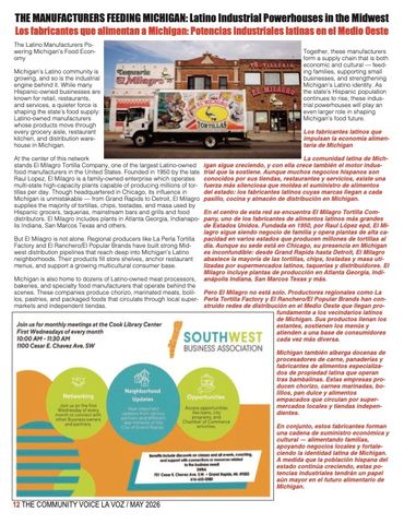 EL MILAGRO AMONG MICHIGAN'S LARGEST AND MOST SUCCESSFUL MANUFACTURERS!