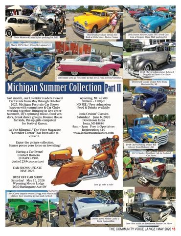 HOMERO & DEE RODRIGUEZ SHOWCASE ART ON WHEELS!