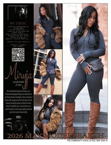 MIRIYJA LEVELS UP!

COMMUNITY VOICE PROUDLY SHOWCASES MICHIGAN'S BEST