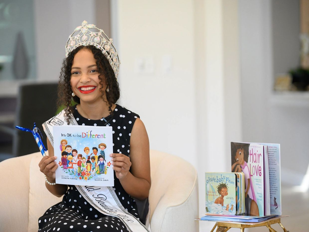 Book Angel Non-Profit Story Time with Ariane Gibbons, Teen All World Beauties U.S. 2021
