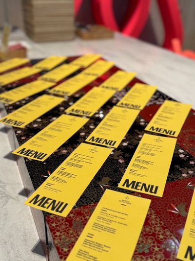 Premium Bento at a clients office corporate catering onsite cooking