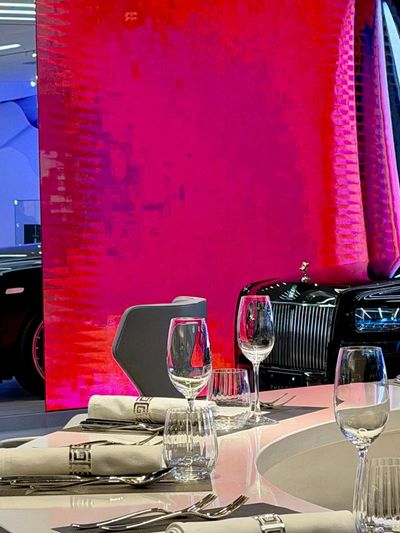 VIP Lunch in an Automotive Luxury Showroom in Tokyo